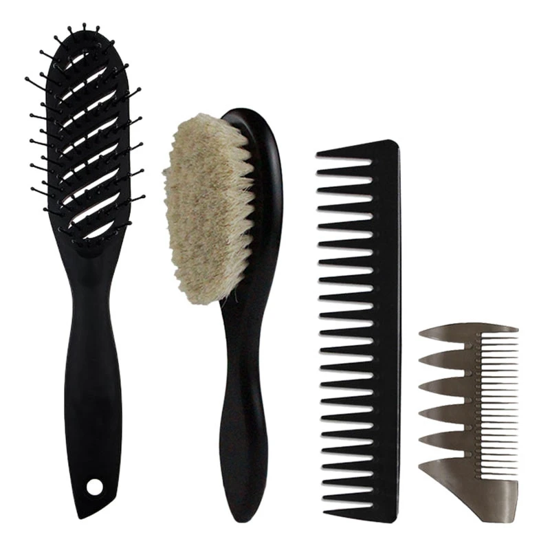 4Pcs/Set Massage Comb Hair Brush Beard Brush Oil Comb Anti Static Hair Brush Straightening Hair Care
4Pcs/Set Massage Comb Hair Brush Beard Brush Oil Comb Anti Static Hair Brush Straightening Hair Care