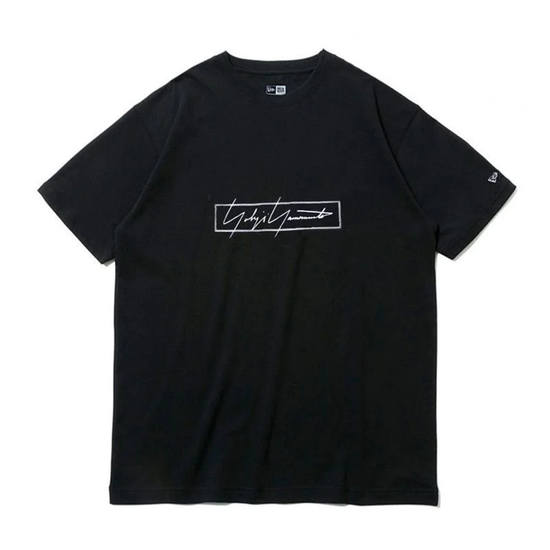 

Y3 Y-3 Yohji Yamamoto, однотонная свободная футболка с надписью и коротким рукавом, высокое качество, роскошный бренд