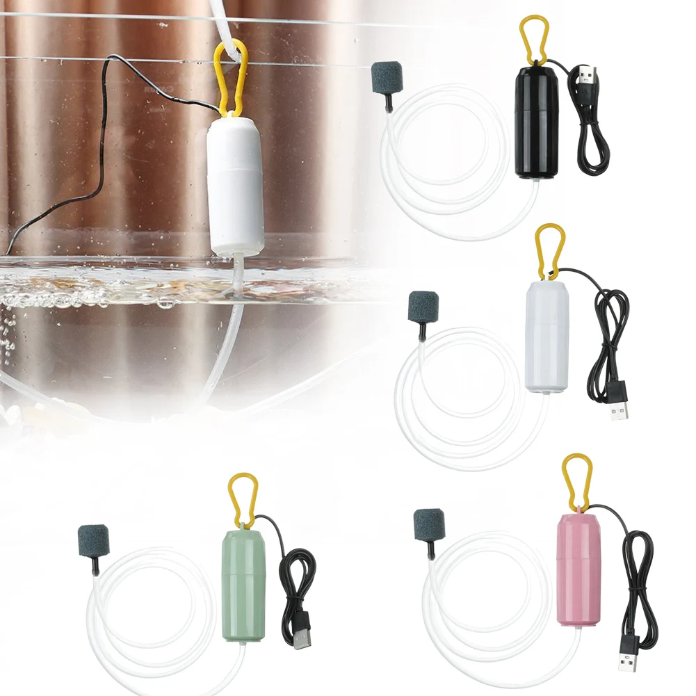 1PCS Aquarium Air Pump Black/white/green/pink 4 Colours Mute USB Mini Aquarium Oxygen Pump Oxygenator Air Compressor Aerator
1PCS Aquarium Air Pump Black/white/green/pink 4 Colours Mute USB Mini Aquarium Oxygen Pump Oxygenator Air Compressor Aerator
