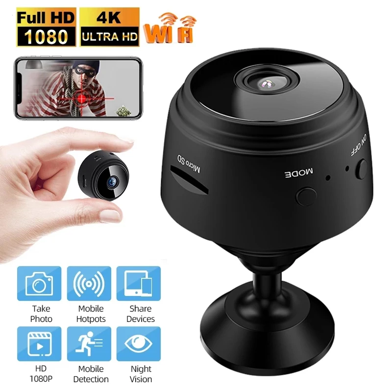 A9 Mini Magnetic Camera 1080P HD Night Version Micro Voice Recorder WiFi Wireless Hid Camcorders Video Surveillance IP Cameras
A9 Mini Magnetic Camera 1080P HD Night Version Micro Voice Recorder WiFi Wireless Hid Camcorders Video Surveillance IP Cameras