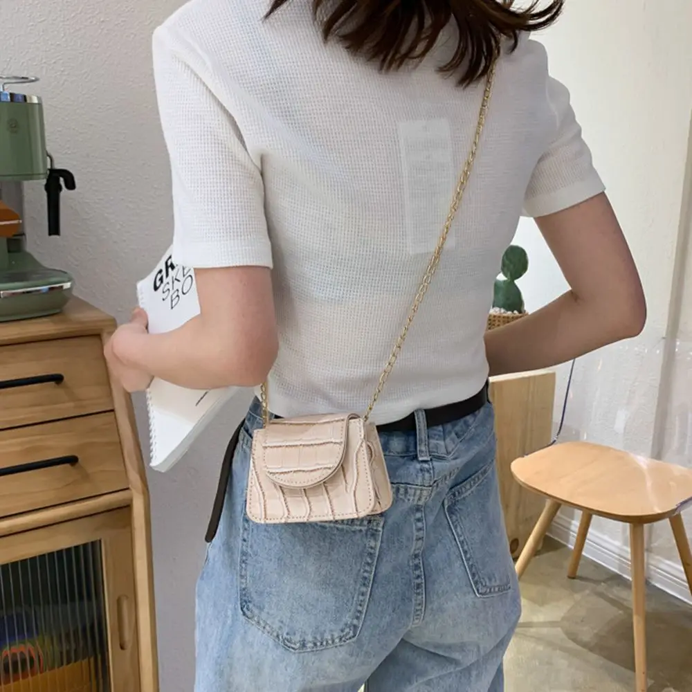 Women Mini Crossbody Bags Stone Pattern Pu Leather Shoulder Handbags Trend Designer Chain Hasp Bags Coin Purse Single Square Bag
Women Mini Crossbody Bags Stone Pattern Pu Leather Shoulder Handbags Trend Designer Chain Hasp Bags Coin Purse Single Square Bag