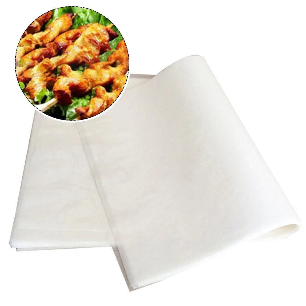 100pcs Non-Stick Parchment Greaseproof Paper Baking Paper Buffet Barbecue Oil Paper Parchment For Cake Pastry Food Baking Paper
100pcs Non-Stick Parchment Greaseproof Paper Baking Paper Buffet Barbecue Oil Paper Parchment For Cake Pastry Food Baking Paper