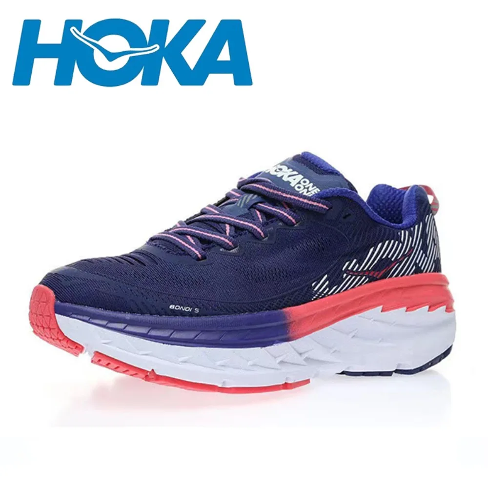 HOKA Bondi 5 Men Women Engineered Mesh Upper Professional Marathon Running Shoes Classic Low Sneakers from Hoka Casual Shoes
HOKA Bondi 5 Men Women Engineered Mesh Upper Professional Marathon Running Shoes Classic Low Sneakers from Hoka Casual Shoes