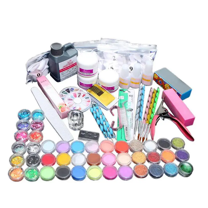 Acrylic Nail Kit Nail Art Tools Kit Combo Set Professional DIY Gel Nail Art Kit Acrylic Powder Shiny Glitter Nail Kit For Daily
Acrylic Nail Kit Nail Art Tools Kit Combo Set Professional DIY Gel Nail Art Kit Acrylic Powder Shiny Glitter Nail Kit For Daily
