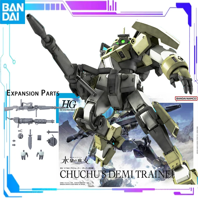 Bandai Gunpla Hg 1/144 The Witch From Mercury Gundam Chuchu's Demi Trainer Assembled Model Collectible Robot Kits Toys Kids Gift
Bandai Gunpla Hg 1/144 The Witch From Mercury Gundam Chuchu's Demi Trainer Assembled Model Collectible Robot Kits Toys Kids Gift