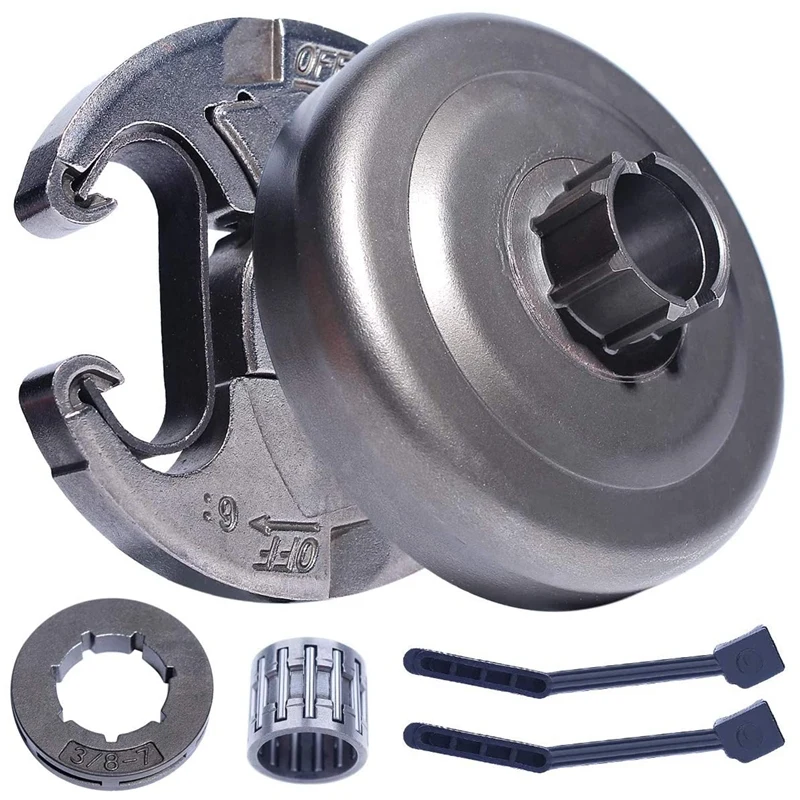 3/8 Clutch Drum Frame Sprocket Cover Bearing Assembly For 455460 Rancher 461 Chainsaw Replacement Parts 
3/8 Clutch Drum Frame Sprocket Cover Bearing Assembly For 455460 Rancher 461 Chainsaw Replacement Parts