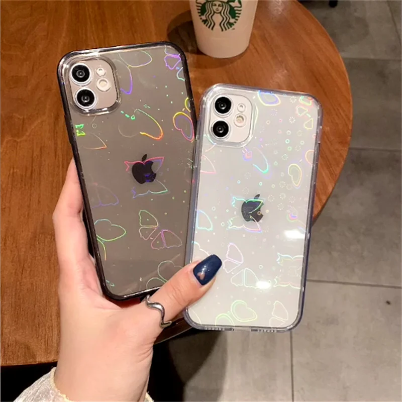 iPhone Case Soft Case Clear Case Butterfly Laser Cardboard For iPhone13 12 11 Promax XS XR XSMAX 8p SE Silicone Case
iPhone Case Soft Case Clear Case Butterfly Laser Cardboard For iPhone13 12 11 Promax XS XR XSMAX 8p SE Silicone Case