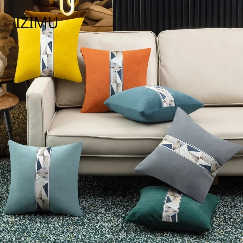 High-grade Light Luxury Living Room Sofa Pillow Cover Without Core Square Waist Pillow case Bay Window Sofa Pillows Office Chair
High-grade Light Luxury Living Room Sofa Pillow Cover Without Core Square Waist Pillow case Bay Window Sofa Pillows Office Chair