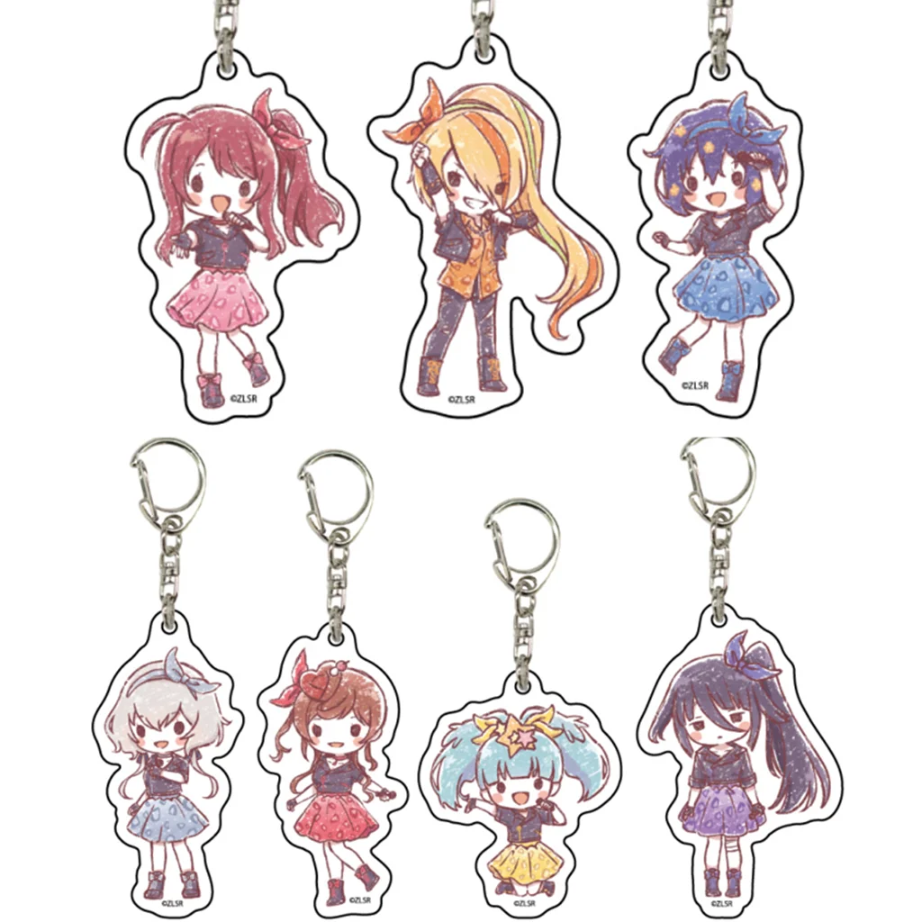 Anime ZOMBIE LAND SAGA Keychain Figure Doll Minamoto Sakura Nikaidou Saki Mizuno Ai Junko Acrylic Keyring Bag Pendant for Gift
Anime ZOMBIE LAND SAGA Keychain Figure Doll Minamoto Sakura Nikaidou Saki Mizuno Ai Junko Acrylic Keyring Bag Pendant for Gift