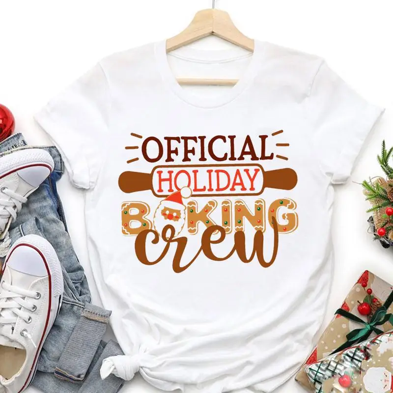 Women Holiday Merry Christmas Happy New Year Clothing Tshirt Graphic Letter 90s Lovely T-shirts Cartoon Winter Top Travel Tee
Women Holiday Merry Christmas Happy New Year Clothing Tshirt Graphic Letter 90s Lovely T-shirts Cartoon Winter Top Travel Tee