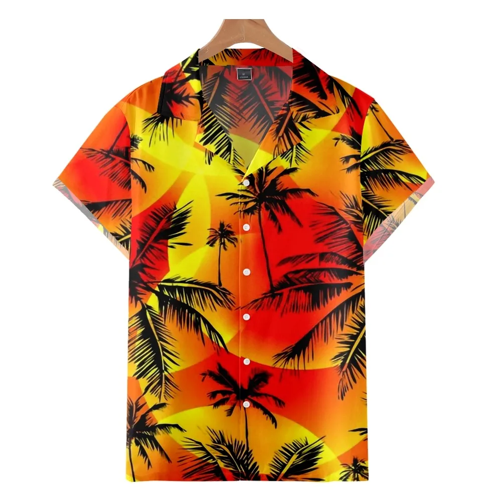 2022 Fashion Casual Hawaiian Beach Shirt, Beach Palm Leaf Pattern Vintage Print, Summer Cuban Collar Shirt for Men and Women
2022 Fashion Casual Hawaiian Beach Shirt, Beach Palm Leaf Pattern Vintage Print, Summer Cuban Collar Shirt for Men and Women