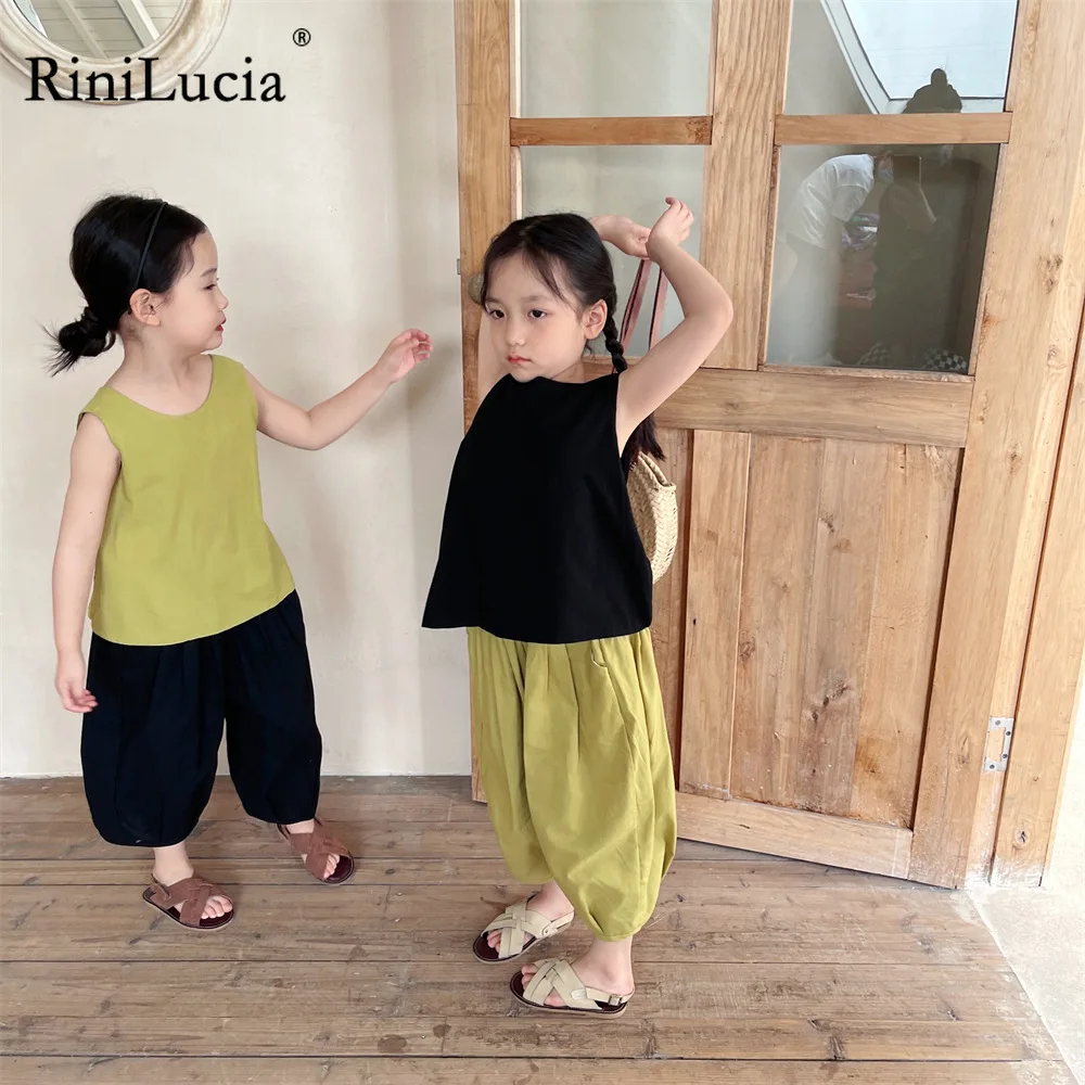 RiniLucia 2022 Summer New Baby Sleeveless T Shirt Sweet Girls Solid Cross Shirts Cotton Infant Girl Vest Fashion Kids Clothes
RiniLucia 2022 Summer New Baby Sleeveless T Shirt Sweet Girls Solid Cross Shirts Cotton Infant Girl Vest Fashion Kids Clothes