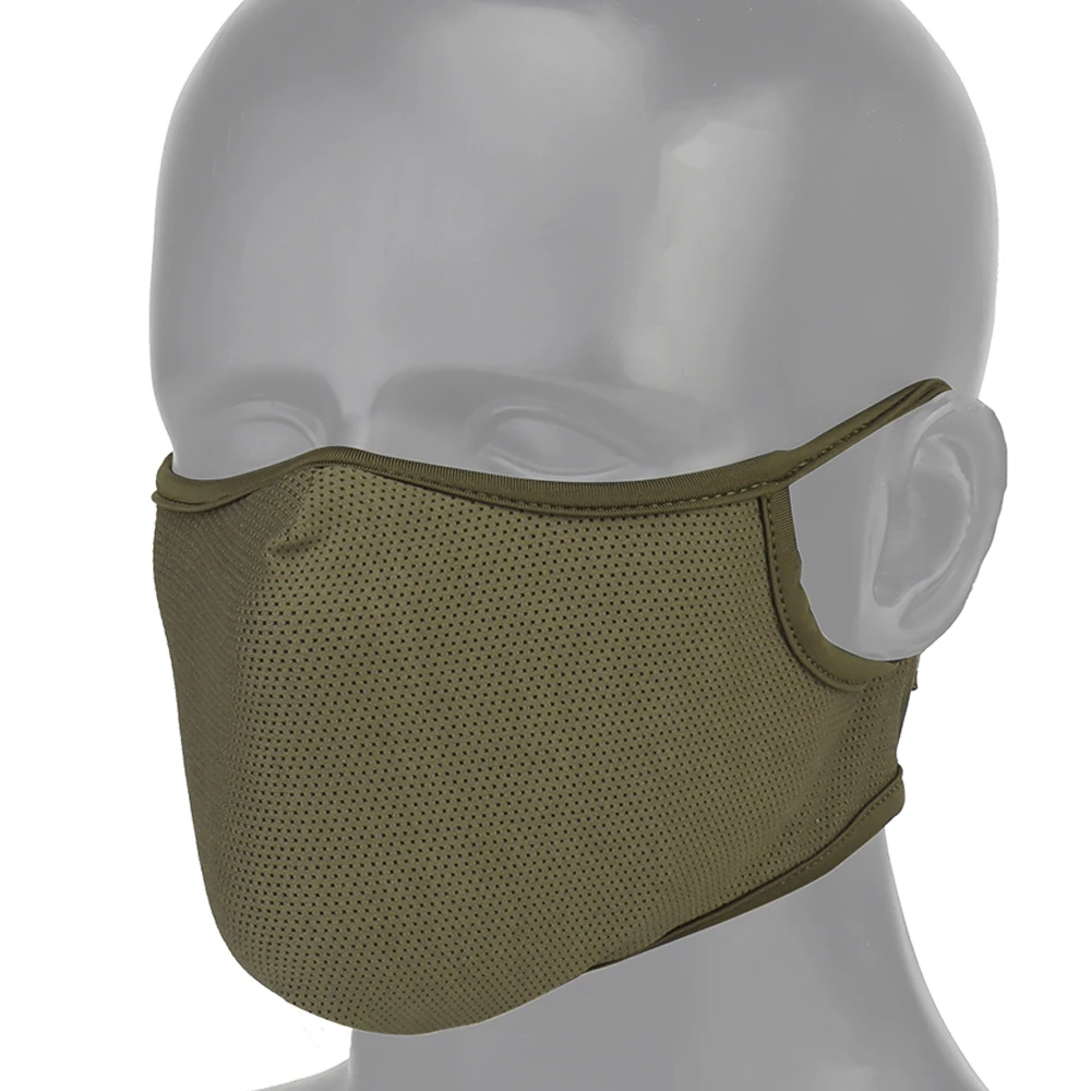 Tactical Airsoft Mask Half Face Shooting Mask Free Ears Breathable Shooting Protective Mask for CS Army Military Hunting Riding
Tactical Airsoft Mask Half Face Shooting Mask Free Ears Breathable Shooting Protective Mask for CS Army Military Hunting Riding