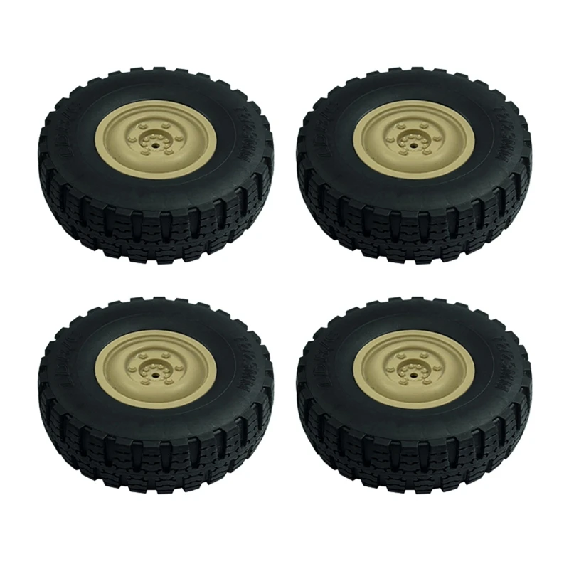 4Pcs Model Car Tire For LDRC LD-P06 LD P06 Unimog 1/12 RC Truck Car Spare Parts Accessories,Yellow
4Pcs Model Car Tire For LDRC LD-P06 LD P06 Unimog 1/12 RC Truck Car Spare Parts Accessories,Yellow