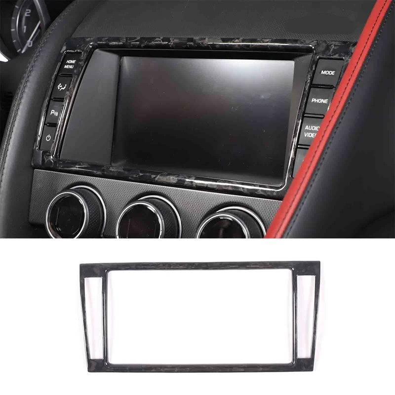 For Jaguar F-Type 2013-2022 Real carbon fiber Car Navigation Screen Frame Decoration Accessories
For Jaguar F-Type 2013-2022 Real carbon fiber Car Navigation Screen Frame Decoration Accessories