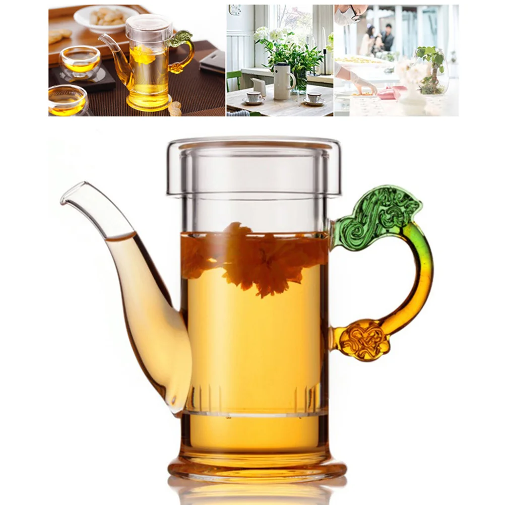 1PC Premium Heat Resistant Durable Clear Borosilicate Glass Tea Pot for Fruit Tea Tea Bag Iced Tea 
1PC Premium Heat Resistant Durable Clear Borosilicate Glass Tea Pot for Fruit Tea Tea Bag Iced Tea