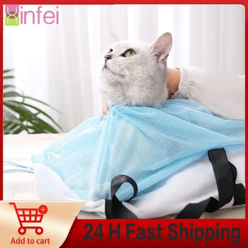 Cat Supplies Bath Bag For Cats Adjustable Anti Scratch Cats Washing Bags For Pet 40 35cm Bite Restraint Nail Trimming Injecting 
Cat Supplies Bath Bag For Cats Adjustable Anti Scratch Cats Washing Bags For Pet 40 35cm Bite Restraint Nail Trimming Injecting