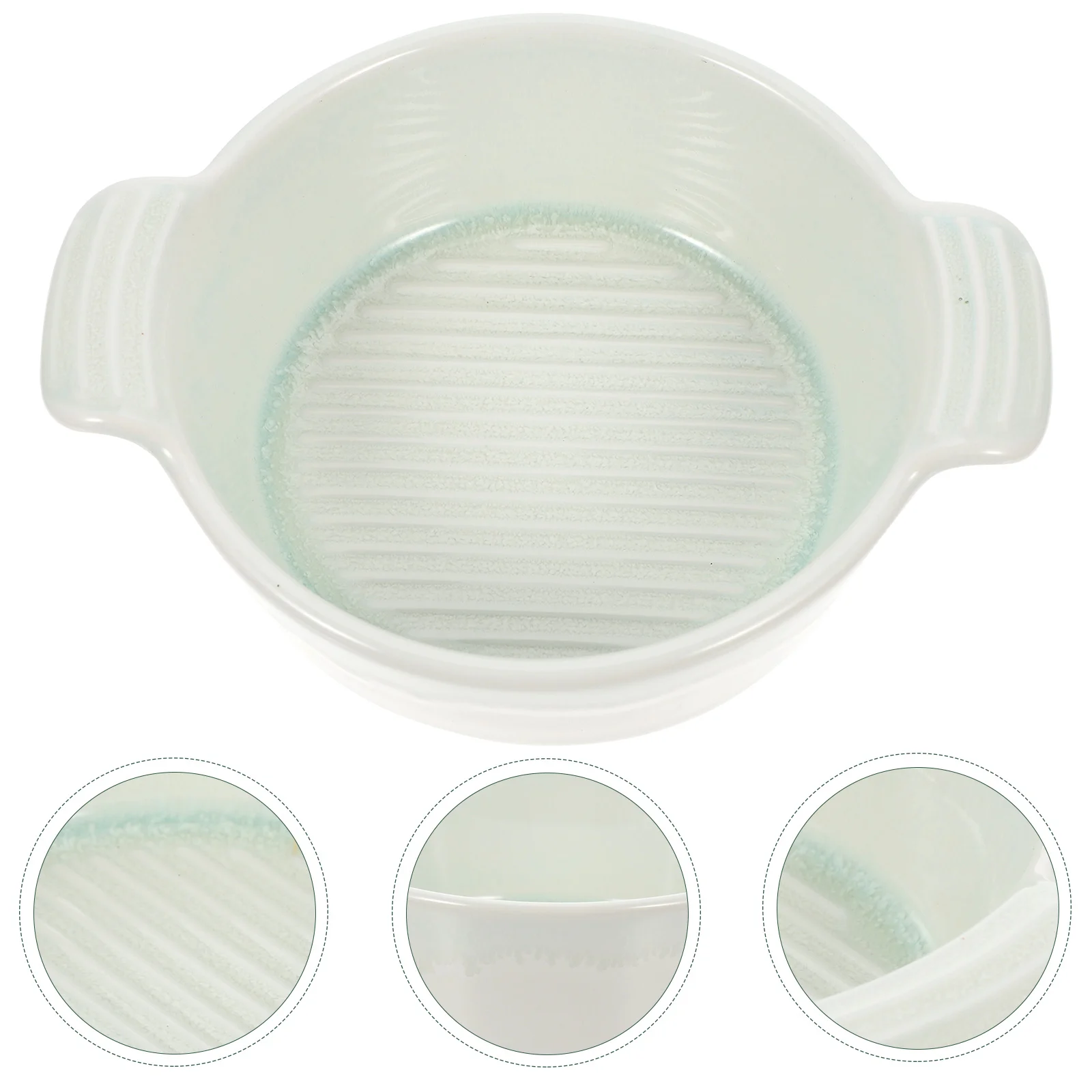 Baking Bowl Tray Round Plate Cake Bread Pan Soup Casserole Dish Loaf Dessert Pans Molds Baked Rice Serving Lasagna Double Handle
Baking Bowl Tray Round Plate Cake Bread Pan Soup Casserole Dish Loaf Dessert Pans Molds Baked Rice Serving Lasagna Double Handle