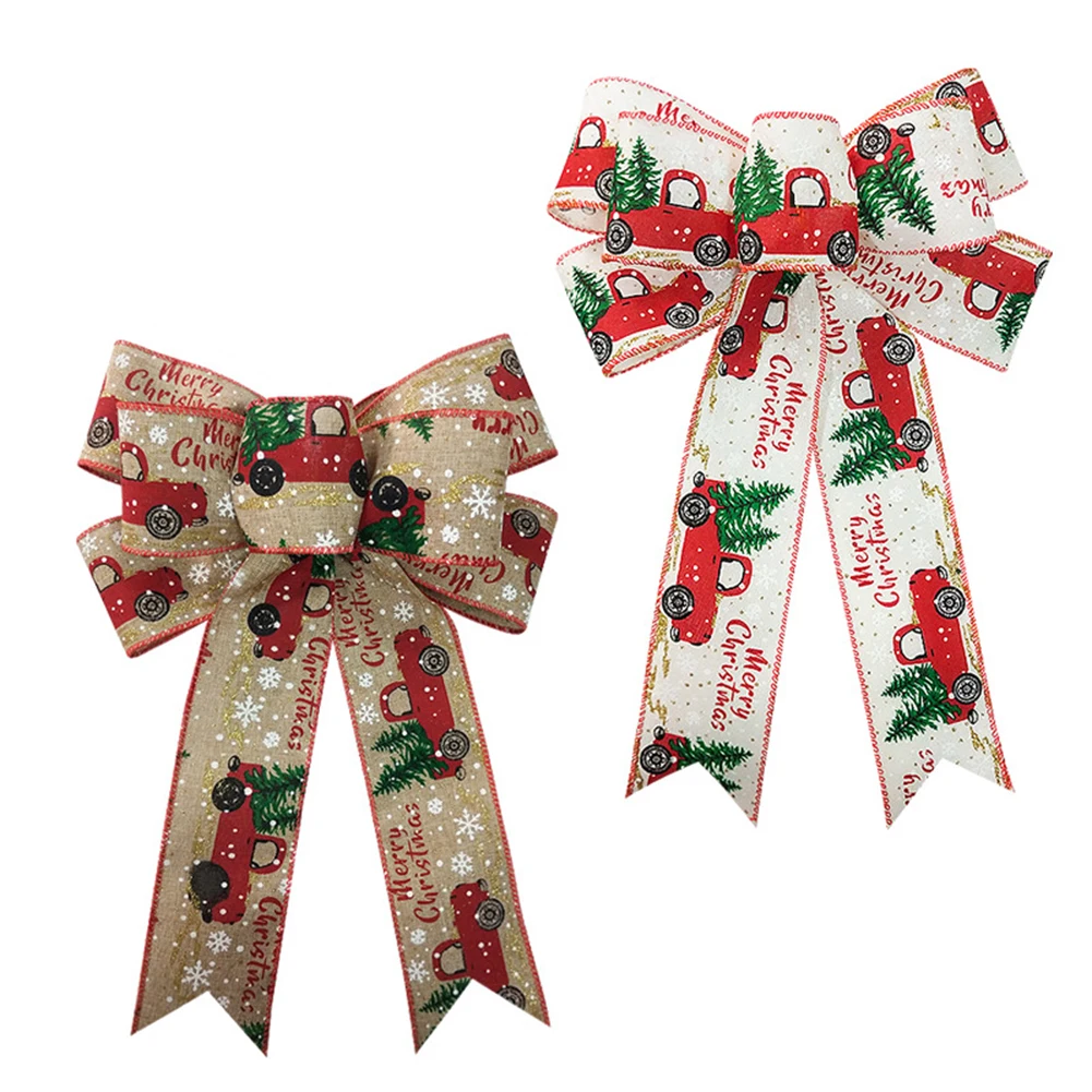 1pc Christmas Ribbon Bows Xmas Tree Snowflake Printed Bowknot Christmas Decorations For Wreath Crafts Gifts Home Decor Navidad
1pc Christmas Ribbon Bows Xmas Tree Snowflake Printed Bowknot Christmas Decorations For Wreath Crafts Gifts Home Decor Navidad