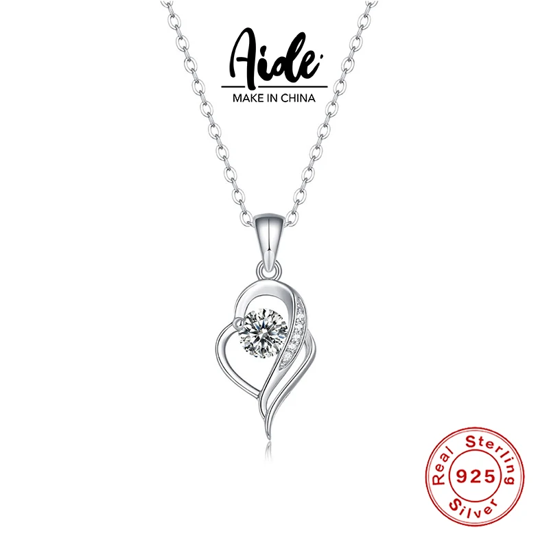 Aide 1CT Moissanite Heart String Necklace Pendant Diamond Necklace Ladies 925 Silver Moissanite Heart Jewelry Girlfriend Gift
Aide 1CT Moissanite Heart String Necklace Pendant Diamond Necklace Ladies 925 Silver Moissanite Heart Jewelry Girlfriend Gift