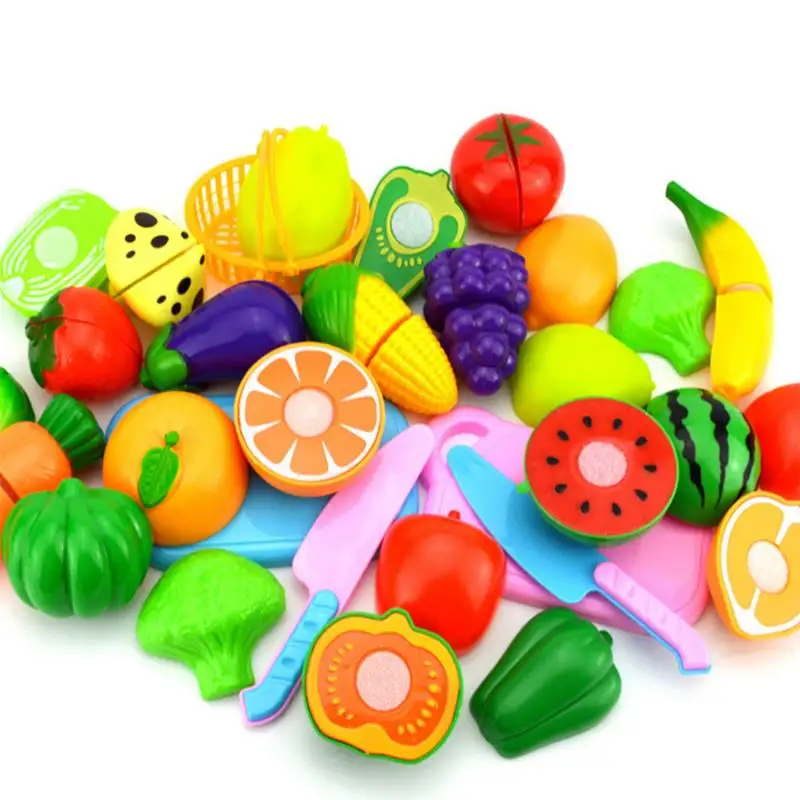 Kids DIY Pretend Play Food Toy Vegetable Accessories Fruit Cutting Set Children Play House Toy Simulation Kitchen Pretend Toy
Kids DIY Pretend Play Food Toy Vegetable Accessories Fruit Cutting Set Children Play House Toy Simulation Kitchen Pretend Toy