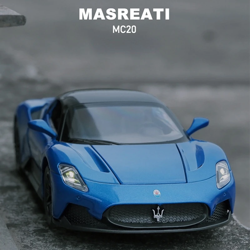 1/32 Scale Maserati MC20 Alloy Sports Car Model Diecast Toy Vehicles For Children Boys Collection Miniauto Toys Sound Light
1/32 Scale Maserati MC20 Alloy Sports Car Model Diecast Toy Vehicles For Children Boys Collection Miniauto Toys Sound Light