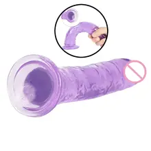 dilator womens panties sex genital thick penis huge narrow vagina suction cup dildo vibrator men expansion Seamless