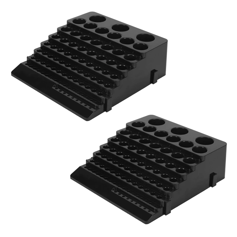 2X Drill Bit Storage Box Milling Cutter Saving Space Drill Finishing Holder Organizer Case Box
2X Drill Bit Storage Box Milling Cutter Saving Space Drill Finishing Holder Organizer Case Box
