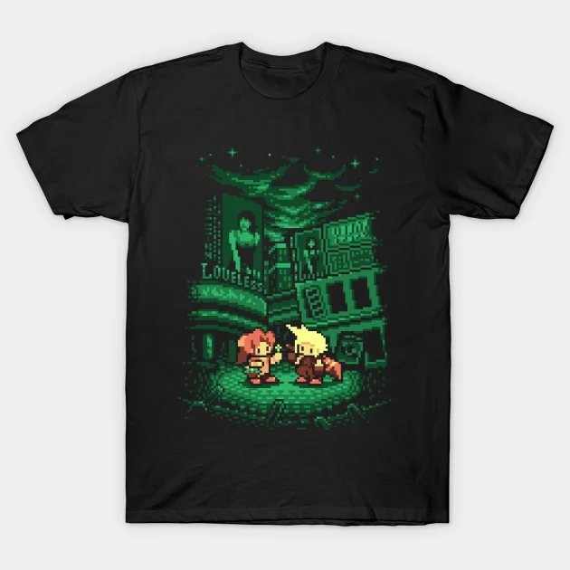 2021 Men/Women's Summer Black Street Fashion Hip Hop First meeting Final Fantasy 7 T-shirt Cotton Tees Short Sleeve Tops
2021 Men/Women's Summer Black Street Fashion Hip Hop First meeting Final Fantasy 7 T-shirt Cotton Tees Short Sleeve Tops