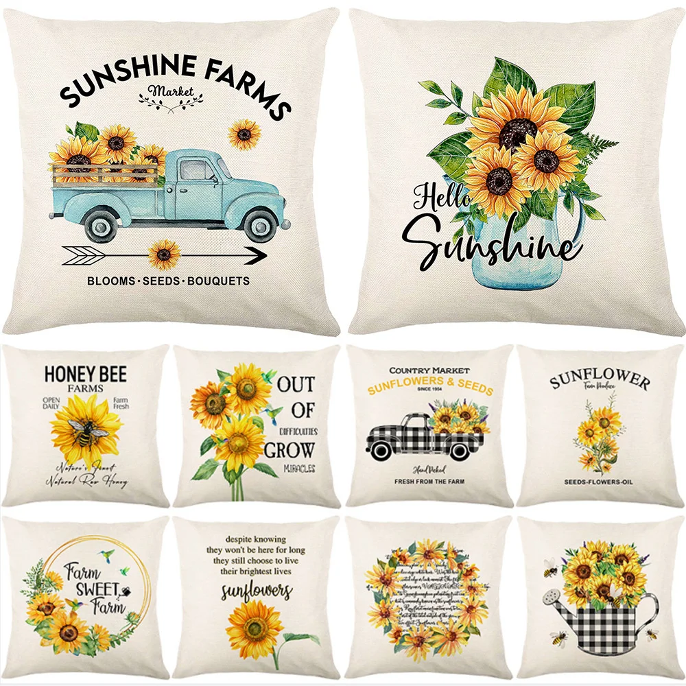 Новинка 2023, льняная Подушка с рисунком в виде подсолнуха, грузовика, решетки, подушка для умного дома, спальни, прикроватная подушка, наволоч...
Новинка 2023, льняная Подушка с рисунком в виде подсолнуха, грузовика, решетки, подушка для умного дома, спальни, прикроватная подушка, наволоч...