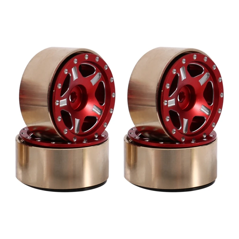 4Pcs Brass 1.0 Beadlock Wheel Rim Wheel Hub For 1/24 RC Crawler Car Axial SCX24 AXI90081 AXI00002 Upgrade Parts
4Pcs Brass 1.0 Beadlock Wheel Rim Wheel Hub For 1/24 RC Crawler Car Axial SCX24 AXI90081 AXI00002 Upgrade Parts