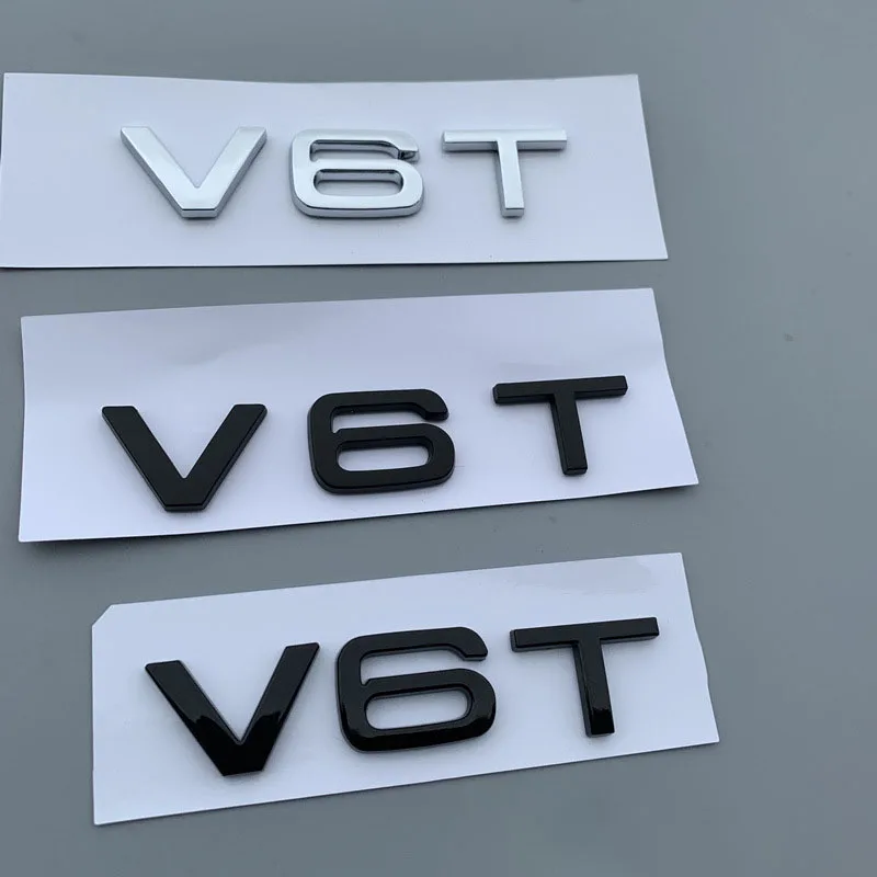 Эмблема с буквенным номером V6T, V8T, V10, автомобильный Стайлинг, брызговик, боковой, задний багажник, значок с логотипом, наклейка для Audi A4L, A5, A6L,...
Эмблема с буквенным номером V6T, V8T, V10, автомобильный Стайлинг, брызговик, боковой, задний багажник, значок с логотипом, наклейка для Audi A4L, A5, A6L,...