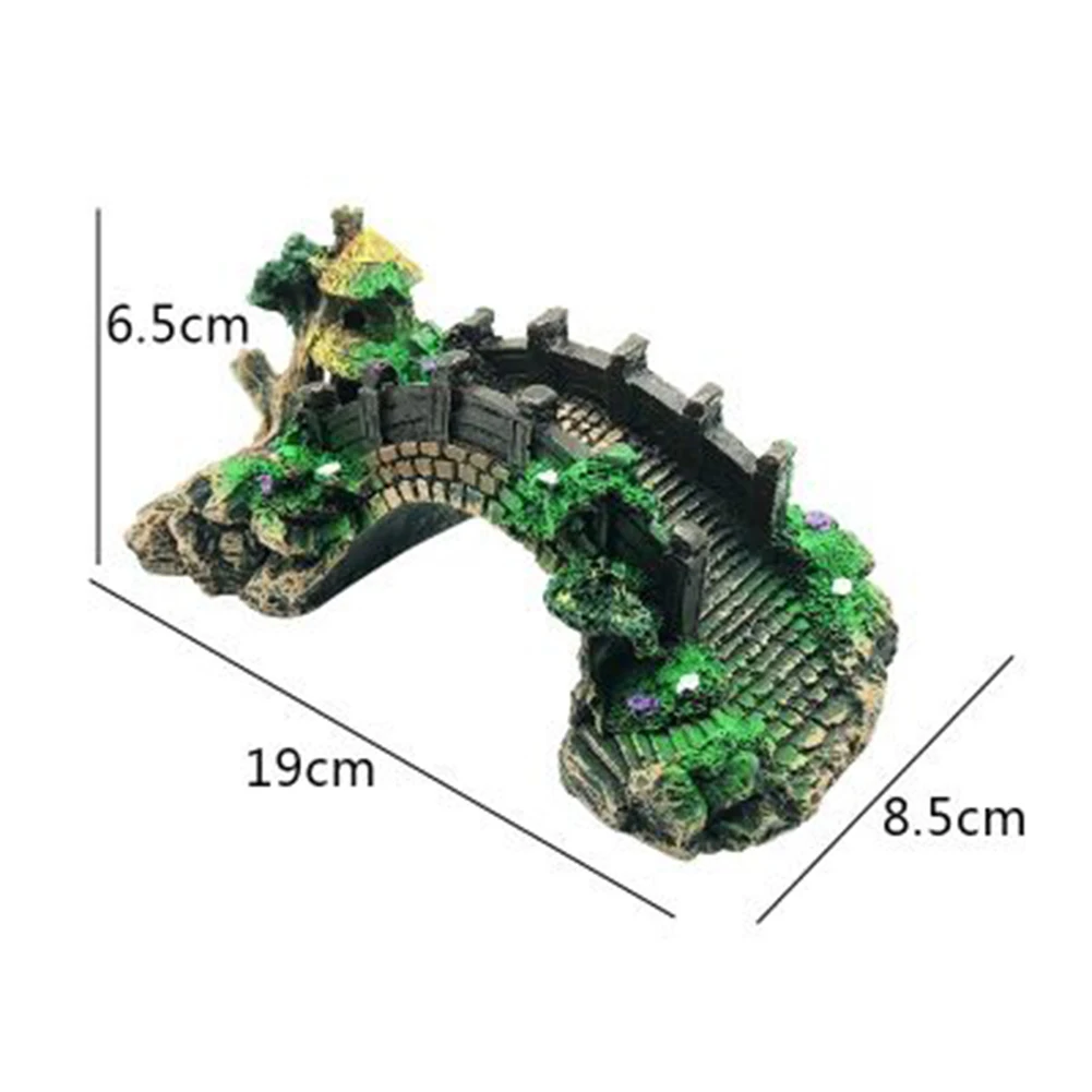 Aquarium Fish Tank Landscaping Decoration Bridge Landscape Ornaments Pavilion Tree Plants Resin Design Aquarium Accessories
Aquarium Fish Tank Landscaping Decoration Bridge Landscape Ornaments Pavilion Tree Plants Resin Design Aquarium Accessories