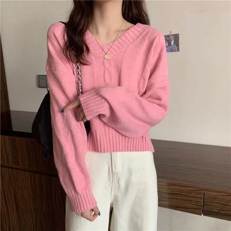 Yasuk Autumn Winter Fashion Casual Women's Loose Slim All-Match Gentle Sweet Twist Print Pullover Knitted Sweater
Yasuk Autumn Winter Fashion Casual Women's Loose Slim All-Match Gentle Sweet Twist Print Pullover Knitted Sweater