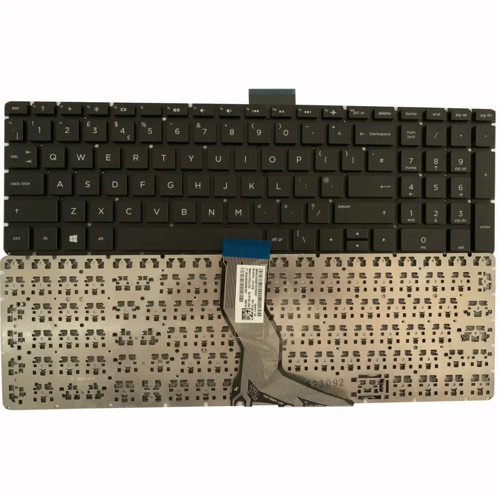 

Keyboard for HP ENVY X360 15M 15-BP00 15-BP015 15-BS 15-BW 250 G6 UK Layout Black Brand new
