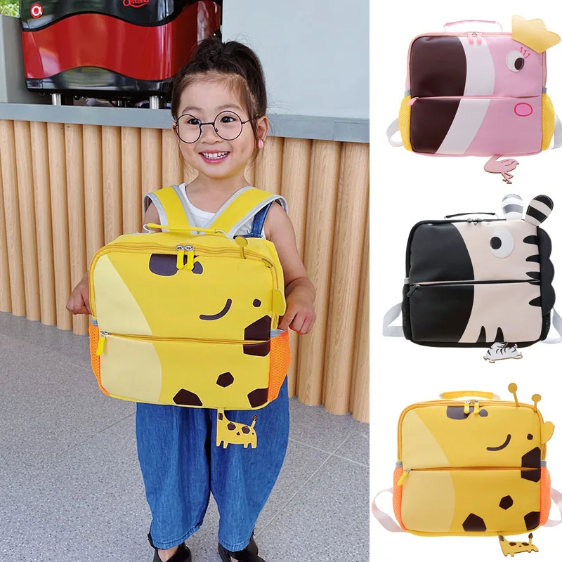 New Style Kindergarten Schoolbag 3-5 Years Old Boys Girls Animals Two Shoulders Bags Nylon Skin Fashion Cartoon Cute Backpacks
New Style Kindergarten Schoolbag 3-5 Years Old Boys Girls Animals Two Shoulders Bags Nylon Skin Fashion Cartoon Cute Backpacks