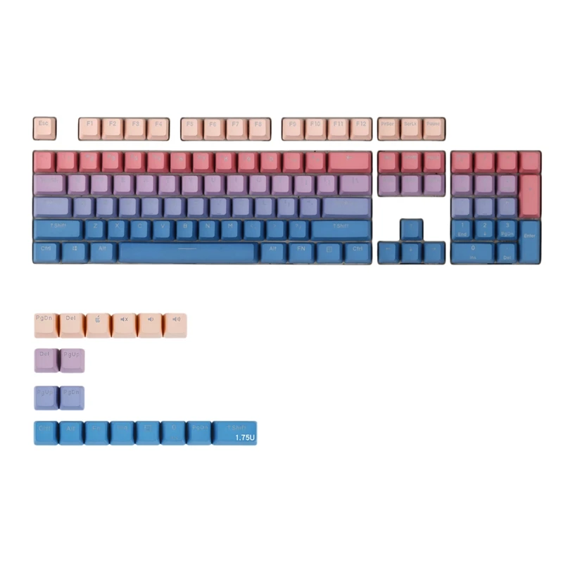 122 Keys PBT Falling Cloud Keycap 87 104 108MX1.0 6.0 8.0 Mechanical Keyboard Keycap
122 Keys PBT Falling Cloud Keycap 87 104 108MX1.0 6.0 8.0 Mechanical Keyboard Keycap