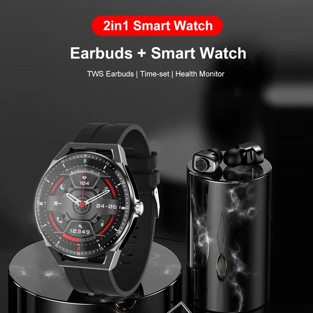 2023 New Smartwatch Heart Rate Health Monitor Fitness Tracker IP66 Waterproof Watch with Bluetooth Earbuds TWS Headphones
2023 New Smartwatch Heart Rate Health Monitor Fitness Tracker IP66 Waterproof Watch with Bluetooth Earbuds TWS Headphones
