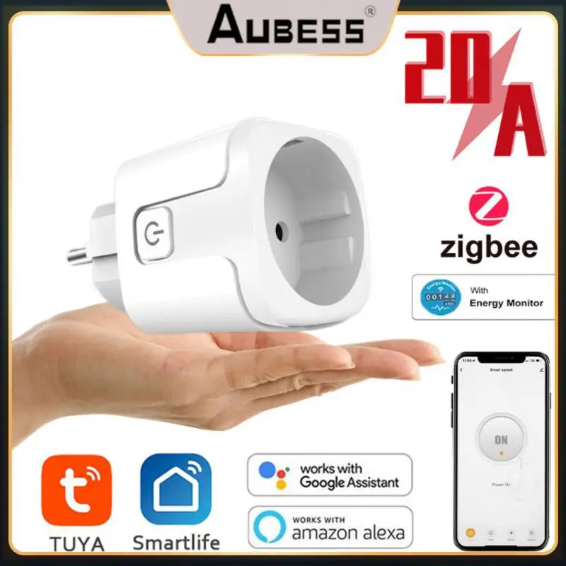 Smart Socket Tuya Smart 20a Eu Plug Timing Function With Power Monitoring Smart Plug Smart Home Voice Control Adapter Socket 20a
Smart Socket Tuya Smart 20a Eu Plug Timing Function With Power Monitoring Smart Plug Smart Home Voice Control Adapter Socket 20a