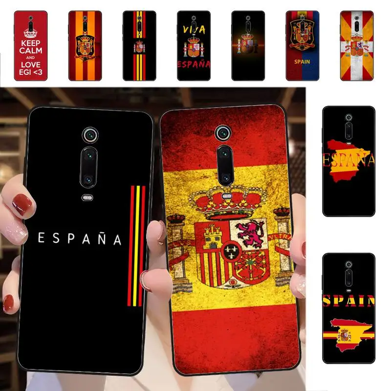 

Spain Coat of Arms Flag Phone Case for Redmi 5 6 7 8 9 A 5plus K20 4X S2 GO 6 K30 pro