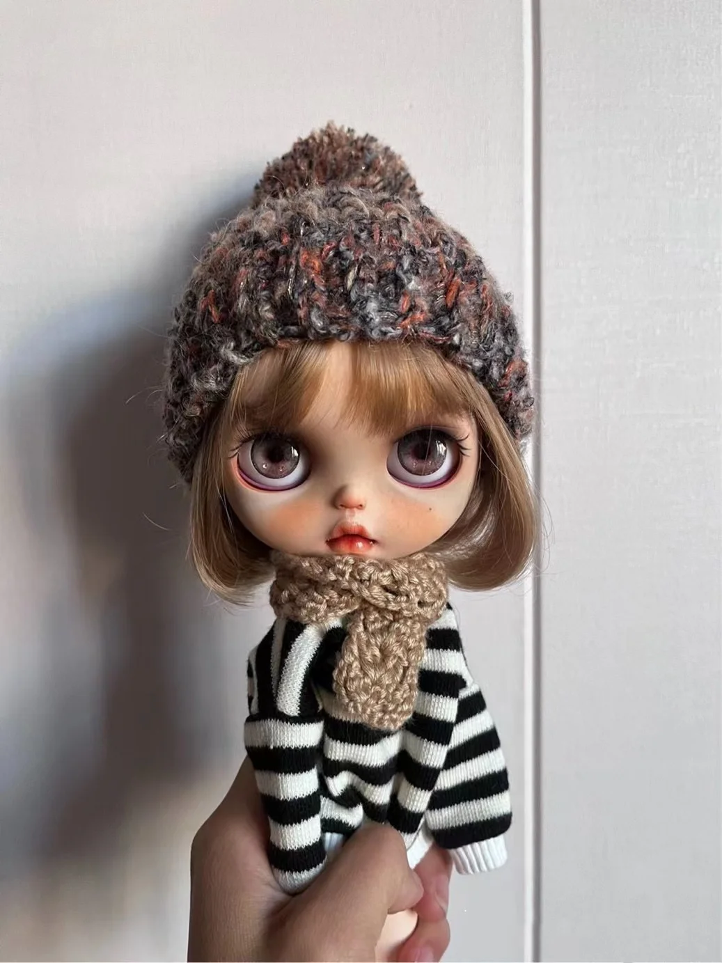 Шапка Blythe, шерстяная шапка, шерстяная шапка ручной работы (подходит для blythe, аксессуары для кукол qbaby)
Шапка Blythe, шерстяная шапка, шерстяная шапка ручной работы (подходит для blythe, аксессуары для кукол qbaby)