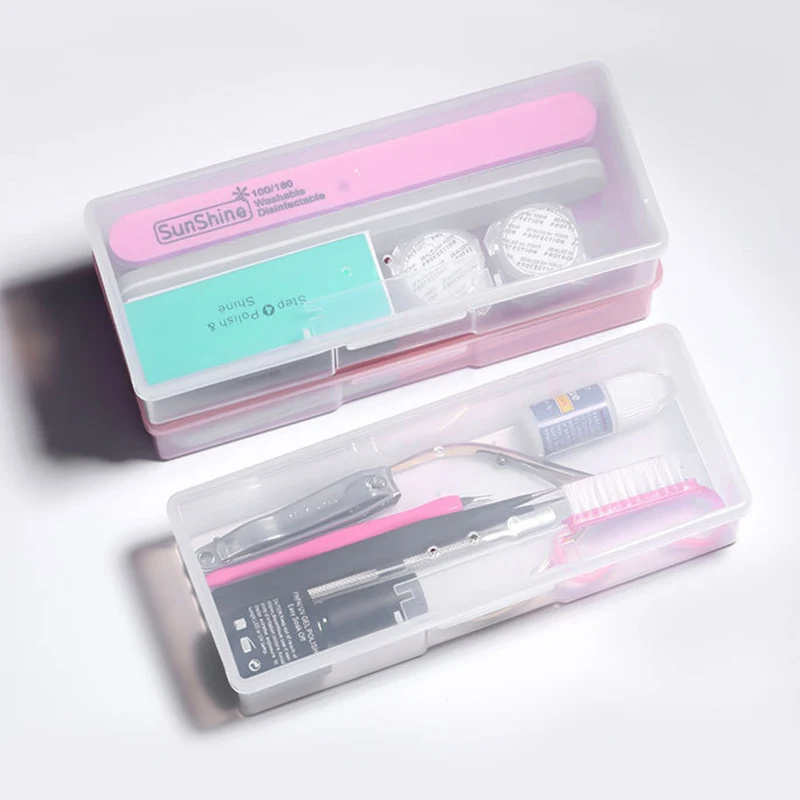 New Transparent Plastic Storage Box Portable Rectangular Razor Container Dustproof Nail Tool Organizer Bathroom Supplies
New Transparent Plastic Storage Box Portable Rectangular Razor Container Dustproof Nail Tool Organizer Bathroom Supplies