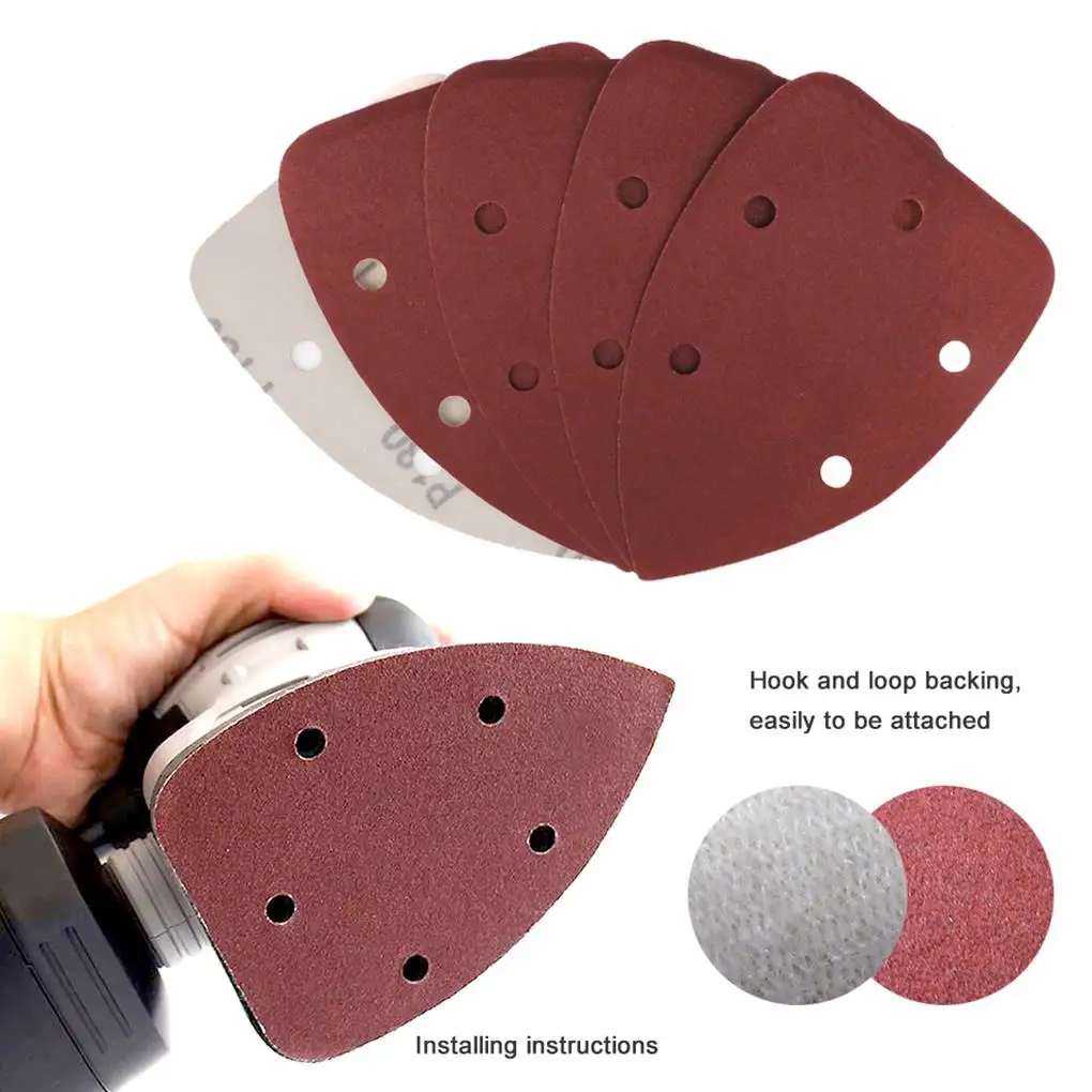 10pcs 90mm Electric Triangle Polisher Sandpaper Disc Abrasive Tools for Sanding Grit 40-400 Self-adhesive Sander Polishing
10pcs 90mm Electric Triangle Polisher Sandpaper Disc Abrasive Tools for Sanding Grit 40-400 Self-adhesive Sander Polishing