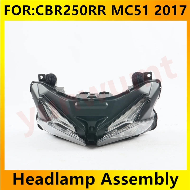 Motorcycle Front Headlight Assembly Fit For HONDA CBR250RR CBR250 MC51 2017 2018 2019 Headlamp Headlight Head Light Lamp Clear
Motorcycle Front Headlight Assembly Fit For HONDA CBR250RR CBR250 MC51 2017 2018 2019 Headlamp Headlight Head Light Lamp Clear
