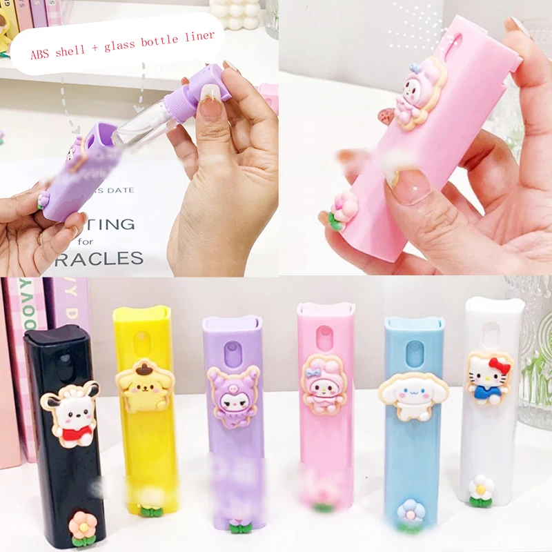 10Ml Hello Kitty Portable Spray Bottle Cartoon Cinnamoroll Mini Empty Bottle Refillable Cosmetic Perfume Alcohol Atomizer Travel
10Ml Hello Kitty Portable Spray Bottle Cartoon Cinnamoroll Mini Empty Bottle Refillable Cosmetic Perfume Alcohol Atomizer Travel
