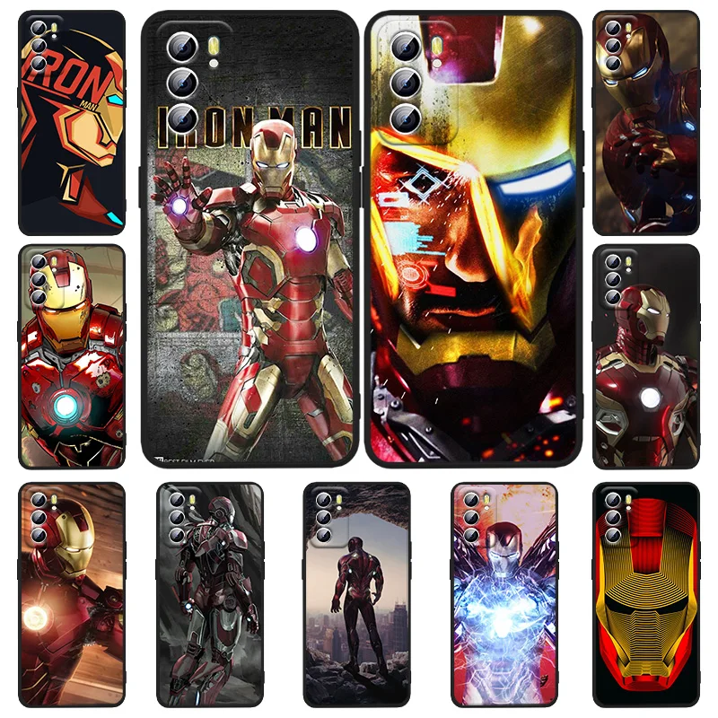 Marvel Iron Man character For OPPO Realme 6 6i 6s 7 8 8i 9i c3 c11 c21Y Q3S Pro Narzo 50A 50i GT Master GT2 Pro Black Phone Case
Marvel Iron Man character For OPPO Realme 6 6i 6s 7 8 8i 9i c3 c11 c21Y Q3S Pro Narzo 50A 50i GT Master GT2 Pro Black Phone Case