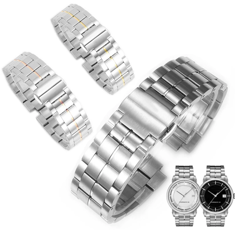 Replace Watch Accessories Strap FOR TISSOT T086 1853 T086207A T086407A Wrist Band Solid Steel Double Safety Buckle Bracelet 22MM
Replace Watch Accessories Strap FOR TISSOT T086 1853 T086207A T086407A Wrist Band Solid Steel Double Safety Buckle Bracelet 22MM