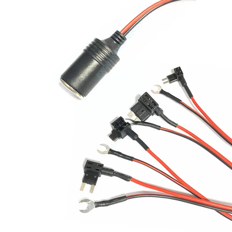 Universal Car Cigarette Lighter Female Socket Small Mini Medium Car Circuit Fuse Box Collector Charger Cable for GPS Dash Cam
Universal Car Cigarette Lighter Female Socket Small Mini Medium Car Circuit Fuse Box Collector Charger Cable for GPS Dash Cam
