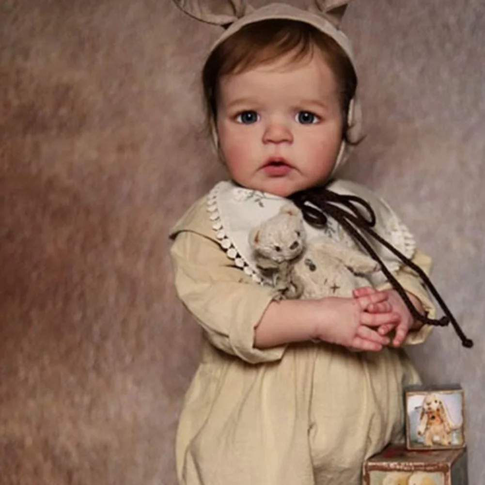 Reborn Baby Doll Silicone Lifelike Newborn Simulation Baby Enamel Reborn Doll for Children Birthday Xmas Gifts
Reborn Baby Doll Silicone Lifelike Newborn Simulation Baby Enamel Reborn Doll for Children Birthday Xmas Gifts