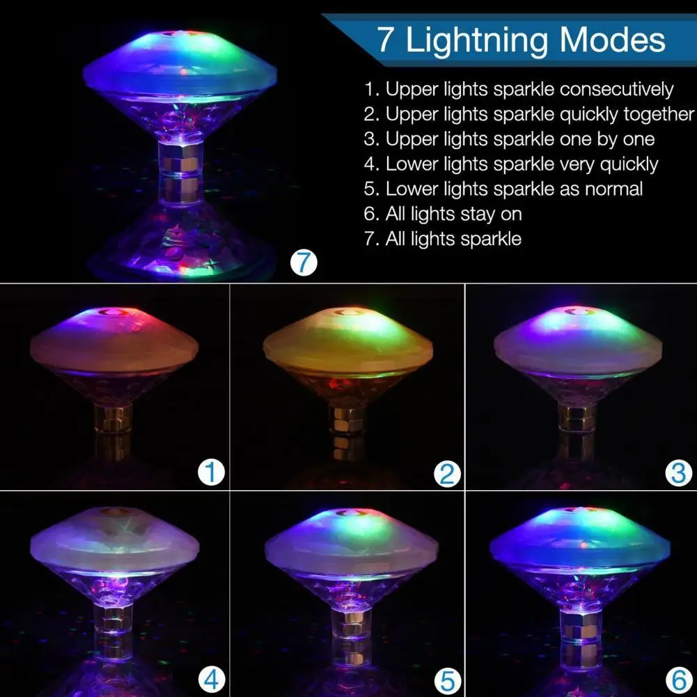Уникальный Забавный подводный светодиодный плавающий светильник RGB для бассейна, длительный срок службы, водонепроницаемый, класс 67
Уникальный Забавный подводный светодиодный плавающий светильник RGB для бассейна, длительный срок службы, водонепроницаемый, класс 67
